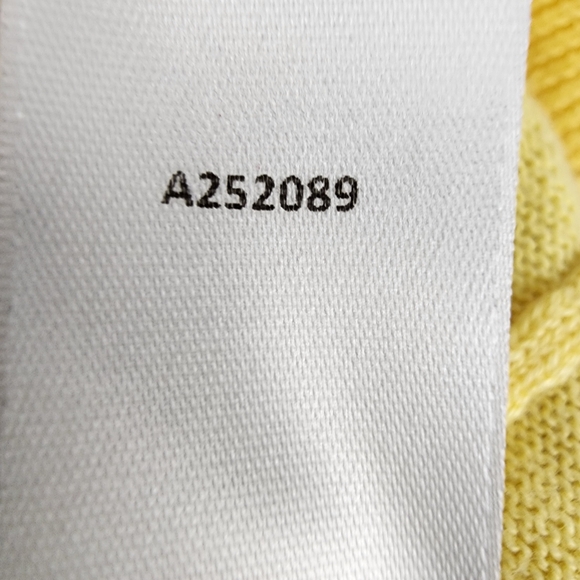 Quacker Factory V-Neck Cardigan Womens 3X Yellow Embroidered Beaded Vegetables - Picture 8 of 8